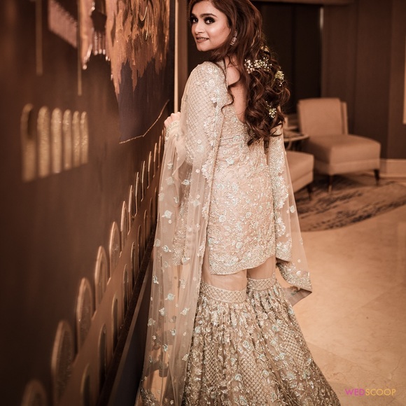 Elle Saab inspired sharara set very heavy work #indianwear #ellesaabinspired - Picture 7 of 8